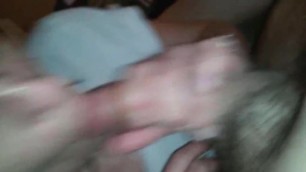 Husband Masturbates and gives his Wife a Facial