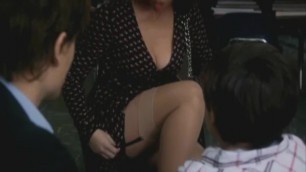 Jennifer Love Hewitt - Sexy Pantyhose Garter Slip