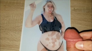 Huge Pregnant Belly MILF Busty Big Tits Cum Tribute