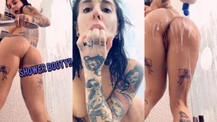 Joanna Angel Intimate Shower Masturbation