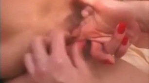 Stretched and Hairy MILF Cunt Fisted Hard Mature Cunt