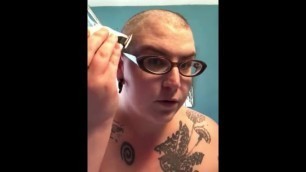 Vlog- Shaving my head. Happy Pride Month!