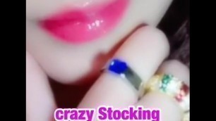 Crazy Black Stocking／japanese hentai wife ／  Very sex Joke anime xxx 丝足 黑絲 