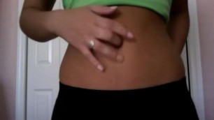 Milf Pleasuring Her Navel (YouTube video)