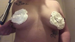 Pinkangelxxx7- Tips welcome ;) Whipped cream on my natural MILF titties ;)