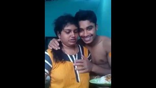 Indian mallu aunty cheating with small boy Part : 1