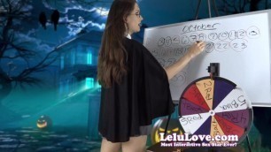 Lelu Love-October 2018 Cum Schedule