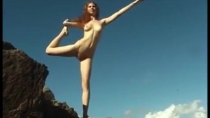 Naked Yoga Moon Witch Dance