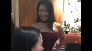 Japanese Milf sexy muscles so gorgeouss